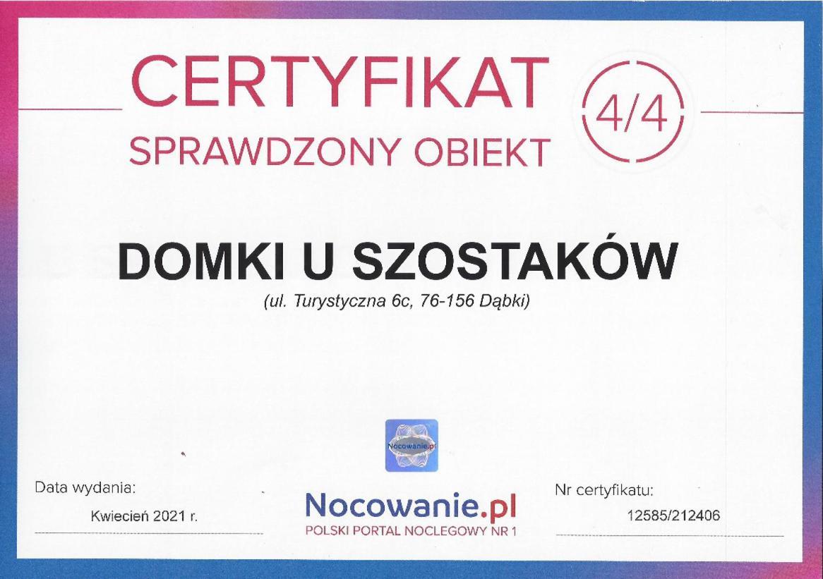 Domki U Szostakow 다브키 외부 사진